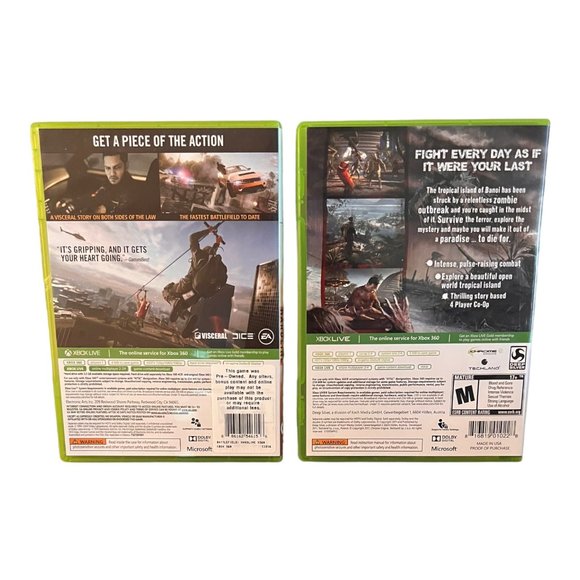 Battlefield Hardline, Dead Island Game of the Year Lot of 2 Xbox 360 Games - Picture 2 of 4